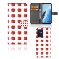 OPPO Find X5 Lite | Reno 7 5G | Book Cover | Paprika Red