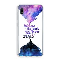 Stars quote: Samsung Galaxy A10 Transparant Hoesje