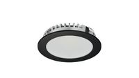 LED inbouwspot 12V 2.5W 150 lumen 3000K 100° 58mm zwart IP20 Hafele