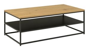Bendt Salontafel 'Ture' Eiken en metaal, 120 x 60cm