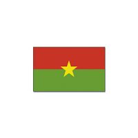 Vlag Burkina Faso 90 x 150 feestartikelen - thumbnail