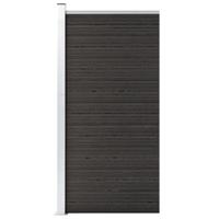 Schuttingpaneel 95x186 cm HKC grijs