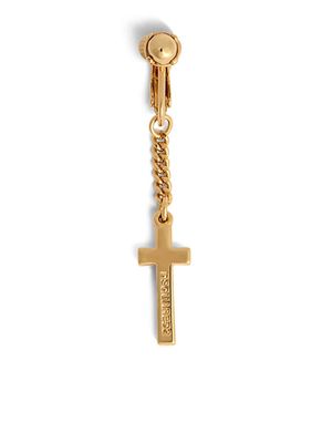DSQUARED2 boucle d'oreille à pendentif croix
