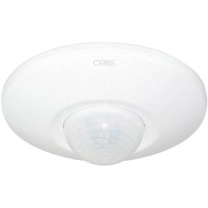 ORBIS Zeitschalttechnik OB134912 Bewegingsmelder Opbouw (op muur), Plafond 360 ° Wit IP20