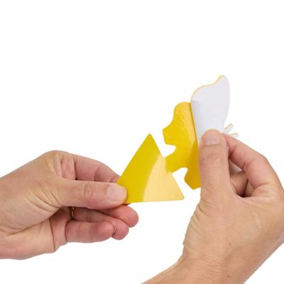 Home Deco Factory Rouwvliegen plakstrips - 12x stuks - geel - kleefstrips - rouwvliegjes bestrijden Home Deco Factory Rouwvliegen plakstrips - 12x stuks - geel - kleefstrips - rouwvliegjes bestrijden