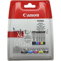 Canon PGI-570XL/CLI-571 PGBK inktcartridge 5 stuk(s) Origineel Zwart, Cyaan, Magenta, Geel - thumbnail
