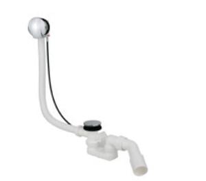 Kirchhoff Afvoer- en overloopgarnituur, 1 1/2", met excentriek - 98845010
