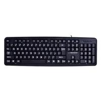 Esperanza EK129 toetsenbord USB QWERTY Brits Engels Zwart