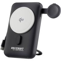VOLTCRAFT VC-PBP3161PD Wireless powerbank 10000 mAh Qi Wireless Charging Li-ion Zwart VOLTCRAFT VC-PBP3161PD Wireless powerbank 10000 mAh Qi Wireless Charging Li-ion Zwart