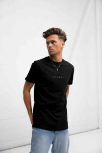 Aspact Embroidery T-Shirt Heren Zwart - Maat S - Kleur: Zwart | Soccerfanshop