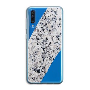 Gespikkelde marmer: Samsung Galaxy A50 Transparant Hoesje