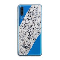 Gespikkelde marmer: Samsung Galaxy A50 Transparant Hoesje