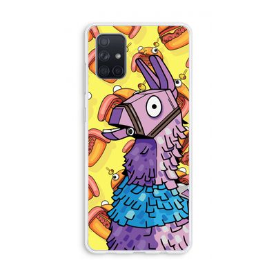 Loot Burger: Galaxy A71 Transparant Hoesje