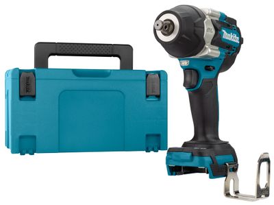 Makita DTW700ZJ 18 V Slagmoersleutel 1/2" 700Nm met frictiering en gat voor borgpen | zonder accu&apos;s en lader In M-box - DTW700ZJ