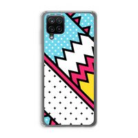 Pop Art #2: Samsung Galaxy A12 Transparant Hoesje
