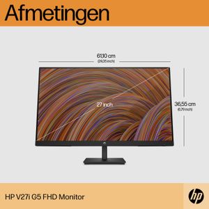 HP V27i G5 computer monitor 68,6 cm (27") 1920 x 1080 Pixels Full HD Zwart