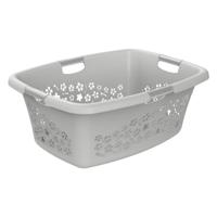 Rotho flowers wasmand 50l grijs