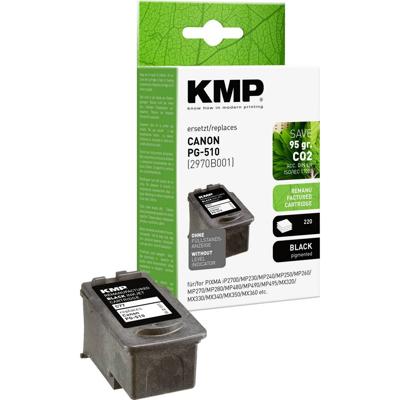KMP Inktcartridge vervangt Canon PG-510 Compatibel Zwart C77 1511,4001