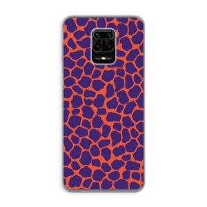 Purple Giraffe: Xiaomi Redmi Note 9 Pro Transparant Hoesje
