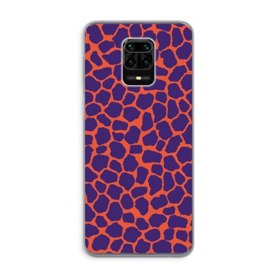 Purple Giraffe: Xiaomi Redmi Note 9 Pro Transparant Hoesje