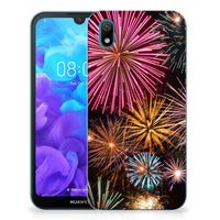 Huawei Y5 (2019) Silicone Back Cover Vuurwerk - thumbnail