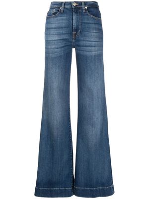 7 For All Mankind jean à coupe évasée - Bleu