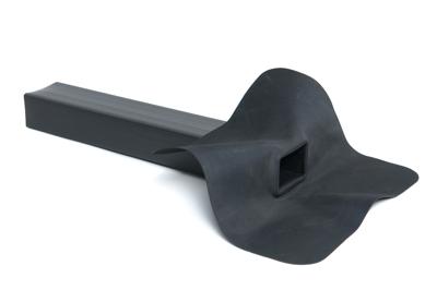 EPDM stadsuitloop 90˚ 60 x 80 x 300mm compleet, incl. EPDM flap EPDM stadsuitloop 90˚ 60 x 80 x 300mm compleet, incl. EPDM flap
