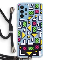8-bit N°4: Samsung Galaxy A52 Transparant Hoesje met koord