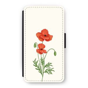 Red poppy: iPhone 11 Pro Flip Hoesje
