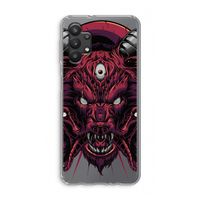 Hell Hound and Serpents: Samsung Galaxy A32 5G Transparant Hoesje