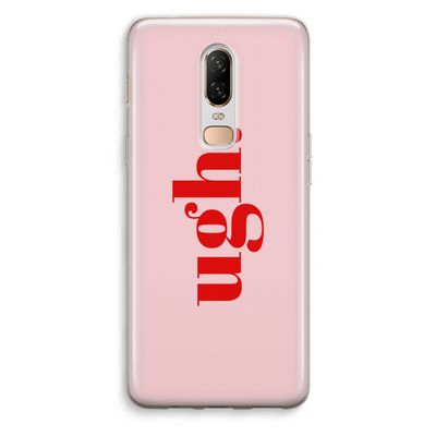 Ugh: OnePlus 6 Transparant Hoesje