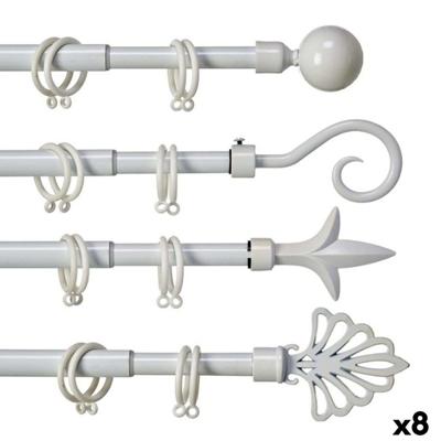 Stang voor Gordijnen Gift Decor Uitschuifbaar (8 Stuks)