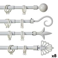 Stang voor Gordijnen Gift Decor Uitschuifbaar (8 Stuks)