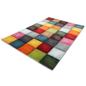 Vloerkleed Belis - Blokjes - Multikleur-160 x 230 cm