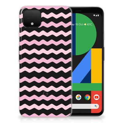 Google Pixel 4 XL | TPU bumper | Waves Roze