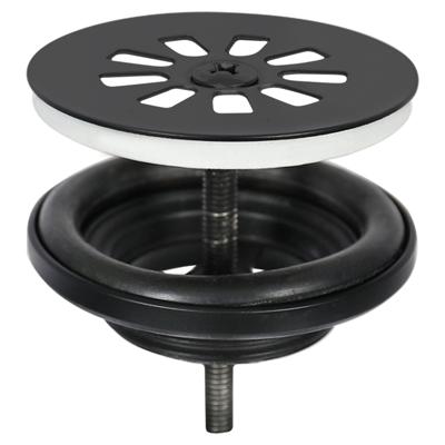 Differnz afvoerplug | mat zwart | 64mm