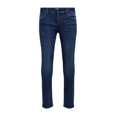 ONLY & SONS slim fit jeans ONSLOOM dark blue washed denim 9620