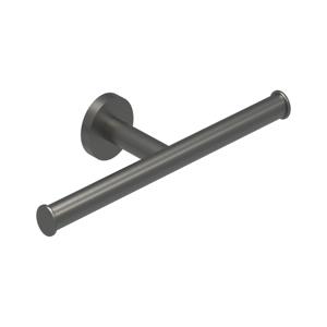 Toiletrolhouder IVY Dubbel Geborsteld Metal Black PVD IVY