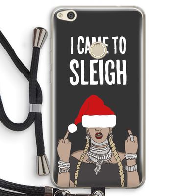 Came To Sleigh: Huawei Ascend P8 Lite (2017) Transparant Hoesje met koord