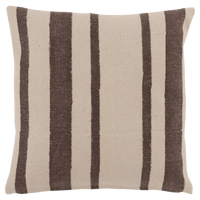 J-Line Kussen Ongelijke Streep - thumbnail