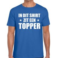 In dit shirt zit een Topper t-shirt blauw voor heren - thumbnail