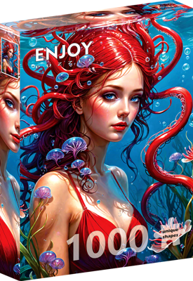 Ginger Mermaid Puzzel 1000 Stukjes