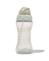HEMA Drinkfles Met Rietje 300 Ml - Grijs (grijs)
