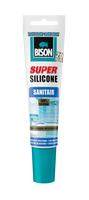 Super Silicone Sanitair Transparant Hang/Statube 150 ml - Bison