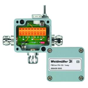 Weidmüller FBCON SS DP PCG 1WAY 8714260000 Passieve sensor/actorbox Profibus-DP standaardverdeler zonder bus aansluiting 1 stuk(s)