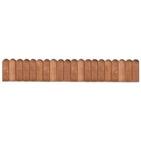 Gazonrand 120 cm geïmpregneerd grenenhout bruin