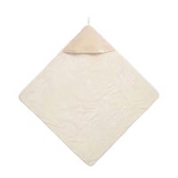 Koeka omslagdoek teddy/corduroy Vik 100x100 cm zand - thumbnail