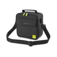 Lunchtrommel met accessoires Ibili 753450 Zwart Polyester 600 ml 800 ml 21 x 12 x 22 cm
