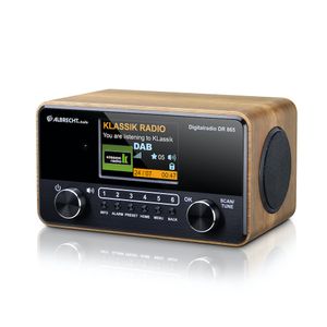 Albrecht: DR 865 Senior Stereo Radio - Walnoot