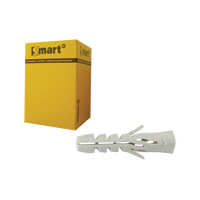 pgb-Europe SMART | Nylon spreidplug zndr boord SMART Ø 6x30 | 100 st - SM000PN000600303 pgb-Europe SMART | Nylon spreidplug zndr boord SMART Ø 6x30 | 100 st - SM000PN000600303